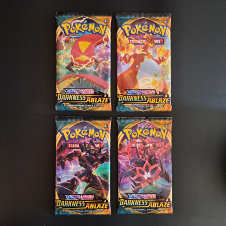Darkness Ablaze Booster Pack - Artwork Set